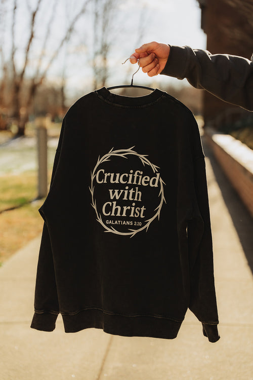 Snow Washed Oversized Sweatshirt